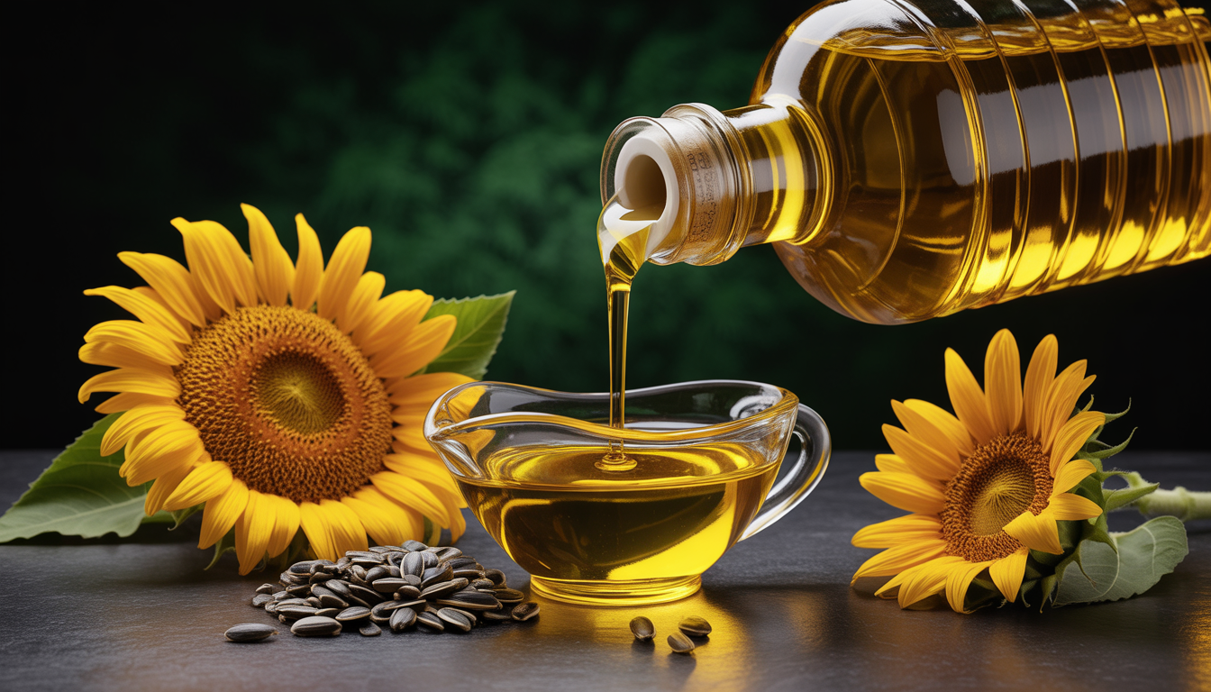 Refined sunflower oil bulk supplier